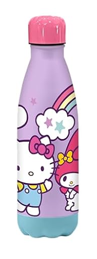 Kids Licensing - Botella de Acero Inoxidable Hello Kitty & Friends 500ml | Ya disponible en tu tienda friki favorita! En mundofriki.es!