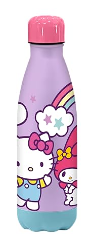 Kids Licensing - Botella de Acero Inoxidable Hello Kitty &