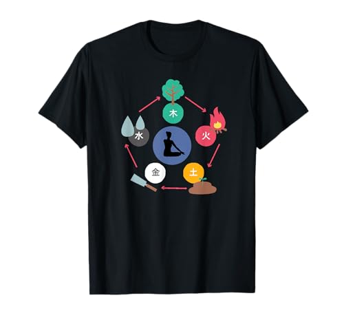 Tai Chi Quigong Chigong Chi Gong Meditation Yin Yang Qi Gong T-Shirt