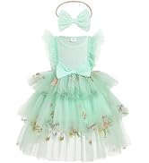 ODASDO Toddler Girls 1st/2nd/3rd Birthday Long Sleeve Tutu Princess Dresses