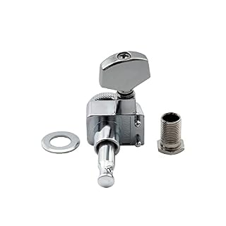 Musiclily Pro Locking Tuners Mécaniques à blocage 2-pins Type 6-en-ligne pour Fender Strat/Tele Guitare,Chrome - Les Beatles, Paul McCartney, John Lennon, RIngo Starr, George Harrison Musiclily Pro Locking Tuners Mécaniques à blocage 2-pins Type 6-en-ligne pour Fender Strat/Tele Guitare,Chrome – Image 5