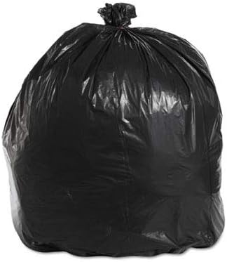 Boardwalk 521 Super Extra-Heavy Repro Can Liner, 40x46, 1.6 Mil, 45gal, Blk, 10 BG/RL, 10RL/CT