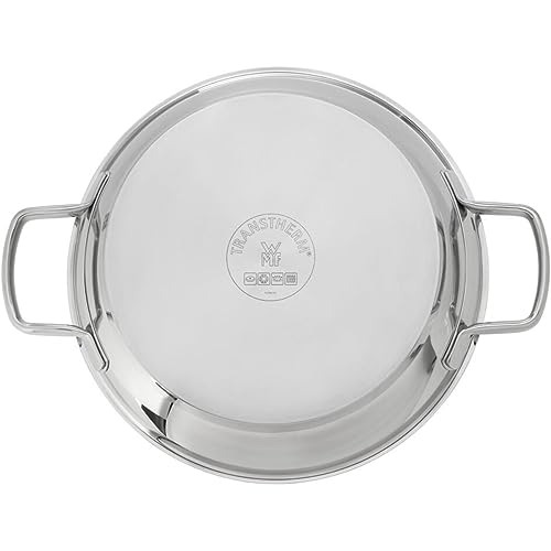 Foto von WMF Permadur Advance Servier-/ Bratpfanne 28 cm Induktion, Edelstahlpfanne, Servierpfanne Cromargan Edelstahl beschichtet, backofenfest