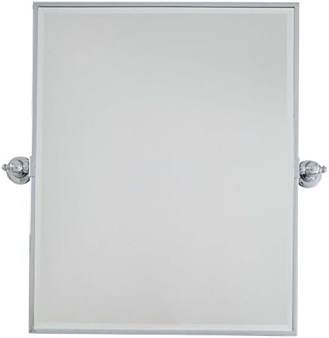 Minka Lavery 1441-77 Rectangle Bath Mirror, X-Large, Chrome Finish