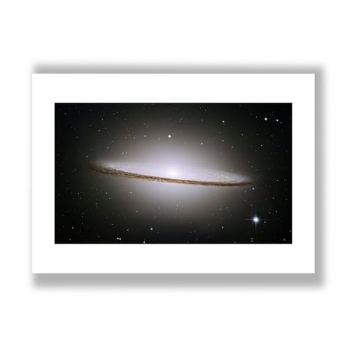 Impression d'art mate M104 ngc4594 Sombrero Spiffing Prints Télescope Hubble taille Medium