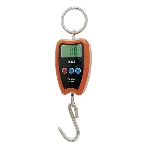 digital crane scale 300kg660lbs 200kg440lbs with led handheld mini hanging scale for garage farm hunting fishing etc200kgplastic shellorange