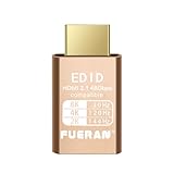 FUERAN 8K 30Hz HDMI ダミープラグ 4K EDID エミュレーター バーチャルモニター ヘッドレスディスプレイアダプター 最大4k@120Hz、1440/1080@144Hz hdmiフェイクエミュレーター(8K-30Hz-1パック)