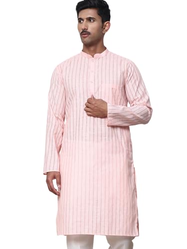 Image of Jompers Men's Cotton Striped Kurtas