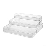 Photo Gallery sumsoctober confezione da 2 organizer per profumi in acrilico trasparente a tre livelli per la cura della pelle e il bancone del bagno, mensola moderna per cosmetici Photo Gallery sumsoctober confezione da 2 organizer per profumi in acrilico trasparente a tre livelli per la cura della pelle e il bancone del bagno, mensola moderna per cosmetici