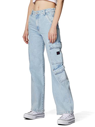 Mavi Damen Jeans Straight Leg Dublin Cargo Jeans