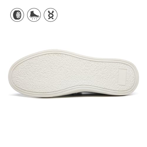 Men's Monk Strap Penny Loafers Leather Casual Slip-on Loafer Boat Shoes Fashion Non-Slip Lightweight Comfortable Walking Shoes4