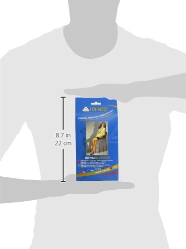 Image of GABRIALLA Sheer Pantyhose - Compression (20-22 mmHg): H-150 Queen Beige