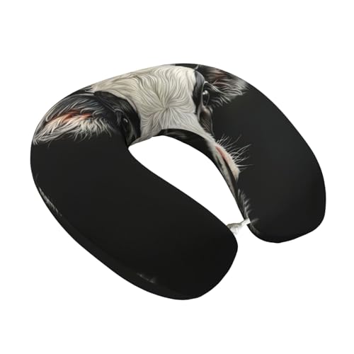 Almohada de espuma viscoelástica para cuello 30 cm x 25 cm miniatura 2