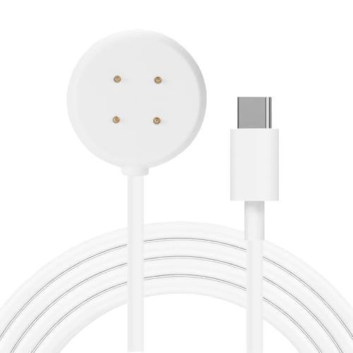 Watch Charger Cable Compatible with Pixel Watch 3/2 Magnetic Charging Dock with USB-C Cable 1M for Ace LTE/Versa 4/Versa 3/ Sense 2/Sense