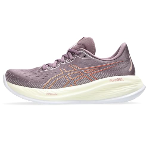 ASICS Women's Gel-Cumulus 26 Running Shoes, 9.5, Dusty Mauve/Faded Orange