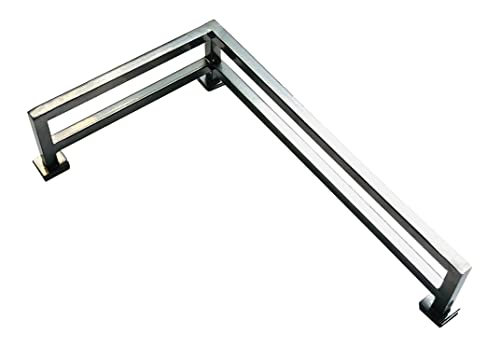 Rails de touche en métal L en acier ultra stable pour grinds parfaits