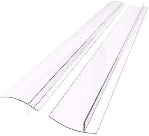 Bande de protection silicone transparente de 63.5 cm pour garder une cuisine propre