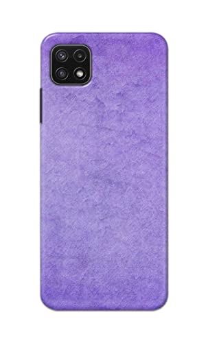 Image of Plain Purple Hard Back Case Cover for Samsung Galaxy A22 5G, A22s 5G Back Cover -(J5) VNS2226