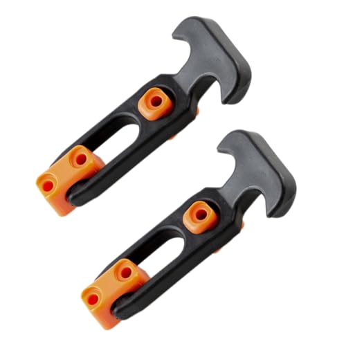 2Pcs T-Handle Cooler Latch Replacements, 4.4inch Rubber Latch Draw Latch for Tool Box, Cooler, Golf Cart or Engineering Machine Hood