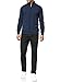 Indicode Herren Lau Strickjacke mit Stehkragen aus 80% Baumwolle | Cardigan für Männer Navy, XL