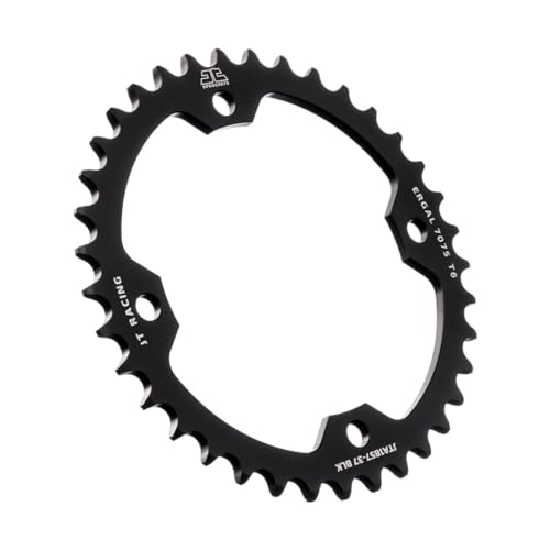 Couronne Alu 37 dents PAS 520 Noir pour transmission moto