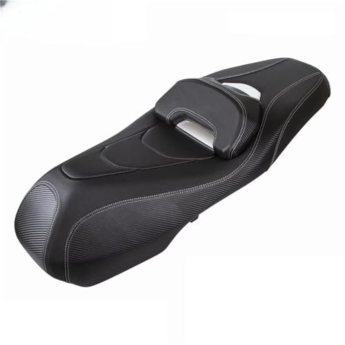 Siège moto en cuir de finition supérieure pour selle passager arrière ADV 160