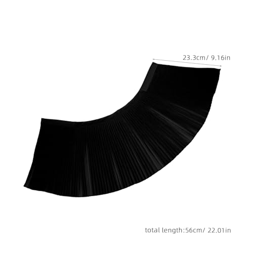 Capa impermeable para barbero KICHOUSE negro con cierre ajustable miniatura 2