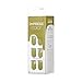 KISS imPRESS Color No Glue Mani 30 Pcs Press On Nails, Olive Green, Short Size, Squoval Shape, Simple Peel & Press Easy Apply, Hassel-Free Removal, Essential Tools Included