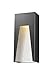 Z-Lite 561M-BK-SL-SDY-LED 1 Outdoor Wall Light, Black Silver