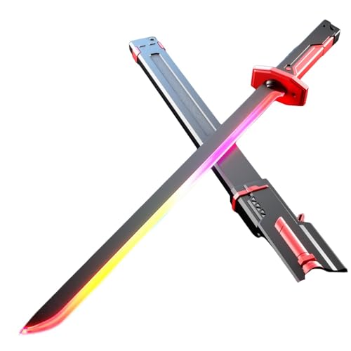 Amazon | AOUCN光るおもちゃ剣、ライトセーバー、火花と煙のエフェクト