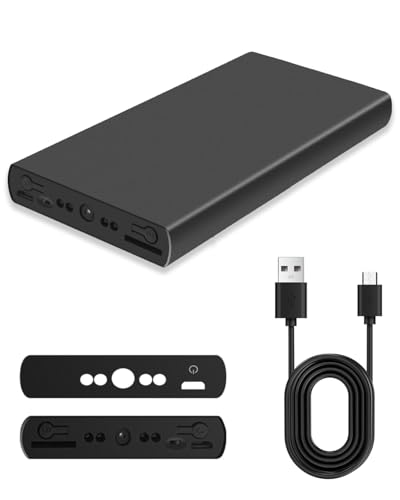 Tauboly Power Bank Camera 10000 mAh, Charger Hidden Camera with Motion Detector, Spy Cam with Night Vision, Portable Indoor Security Cam for Home, Baby, Pet Monitoring