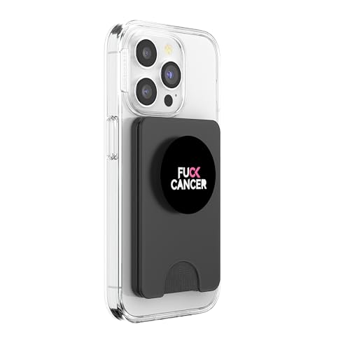 PopSockets PopWallet MagSafe cáncer de mama tarjetero imán para iPhone 4
