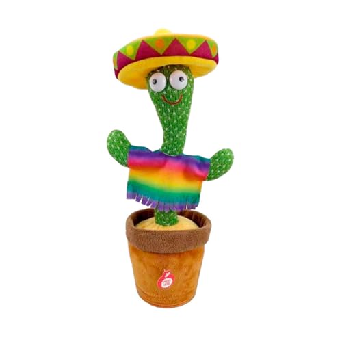 Cacto Dançante E Falante Toca Música Repete A Fala E Dança. Otimo presente para o natal.