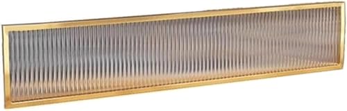 Separadores decorativos para zonas de comedor y restaurantes, división de escritorio (43.3 x 11.8 pulgadas), elegante separador de espacio de trabajo y pantalla estética para uso en la oficina