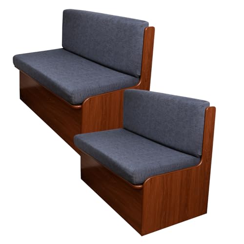 KRFOONN RV Dinette Cushion Covers Stretch Camper Cushions Cover Replacement Couch Cushion Slipcovers Washable Loveseat Slipcovers for Travel Trailer Couch Includes 2 Backrest Cover & 2 Bench Cover, 04