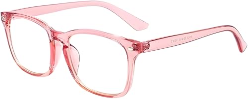 Image of Roshfort Square Zero Power Blue Cut Computer Glasses | Gaming Glasses | Anti Glare, Lightweight & Blocks Harmful Rays | UV Protection Specs | Men & Women | Medium