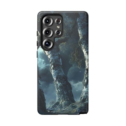 Bouleaux gothiques coque haut de gamme Galaxy S25 Ultra mate