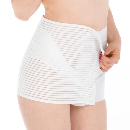 Faja Postparto Transpirable MYSANITY Talla SM Blanca miniatura 1