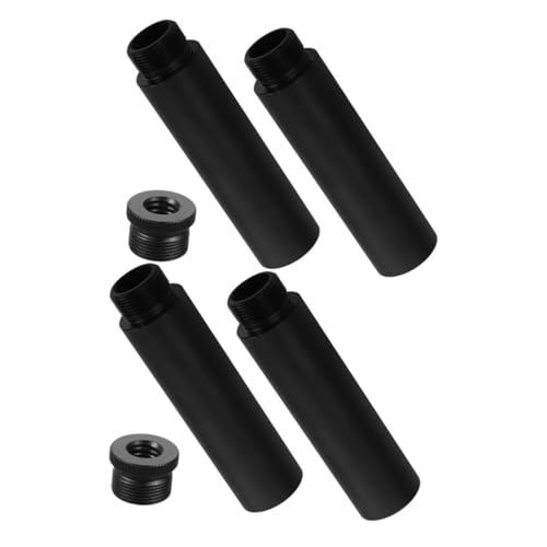 HOMSFOU 4個マイクスタンド延長チューブキット マイクアーム用多角 延長ロ