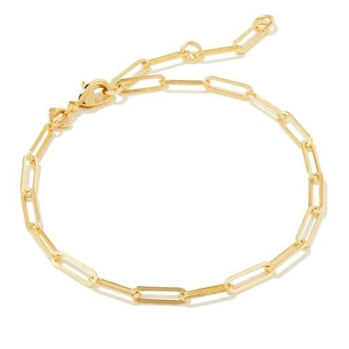 Kendra Scott Courtney Paperclip Bracelet, Fashion Jewelry for Wom...