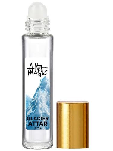 Image of Glacier Attar | Attar Perfume for Men & Attar Perfume for Woman | Long Lasting Alcohol Free Concentrated Perfume Oil | Fresh Roll-On Fragrance for Daily Wear & Special Occasions