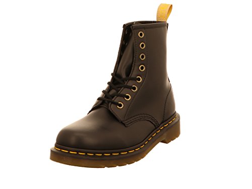 Image of Dr. Martens Unisex 1460 Smooth Leather 8 Eye Boot, Black, 10 Women/9 Men