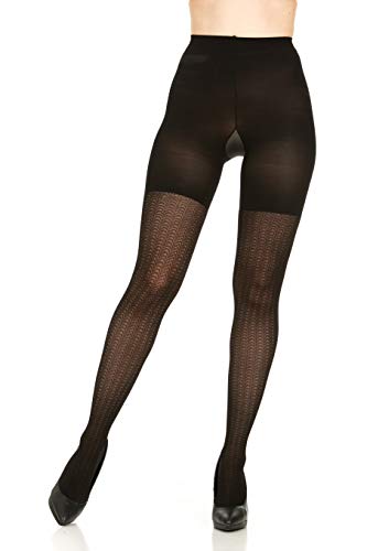 Spanx Assets Shaping Wish Bone Textured Shaping Tights by Sara Blakely 2049 (3)3