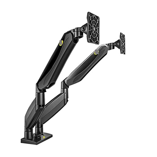 Double moniteur support bras de ressort à gaz F185A en aluminium - 5