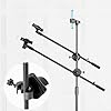 Adjustable Boom Arm Mic Stand, Clip Phone Holder, Extension Bracket 35CM (A) #2