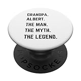 Photo Gallery nonno albert the man the myth the legend festa del papà popsockets popgrip intercambiabile Photo Gallery nonno albert the man the myth the legend festa del papà popsockets popgrip intercambiabile