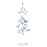 Formano Deko-Baum aus Acryl mit LED-Licht, 45 cm, 1 Stück, Weiß