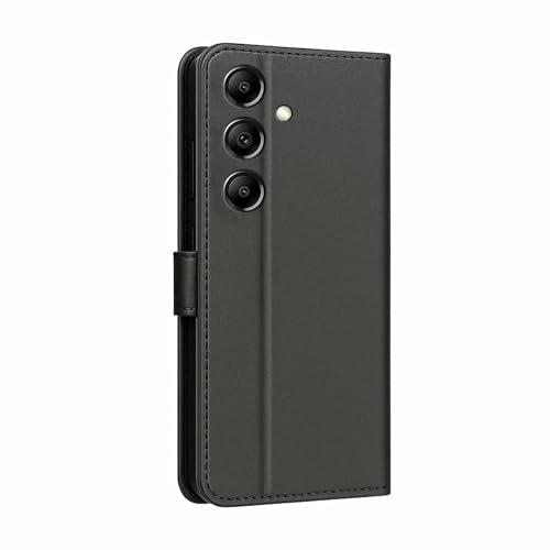 Image of AIBEX Shock Proof Flip Compatible for Samsung A14 5G Flip Cover Leather Finish | Inside TPU with Card Pockets | Wallet Stand | Complete Protection Flip Case