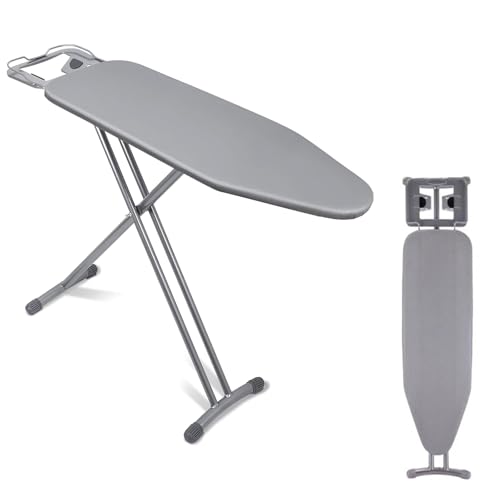 Lista de Burro de planchar los 10 mejores. 44 LONEASY Tabla de Planchar, Tabla de planc har d e 35,4 x 11,8 Pulgadas con Estructura de Hierro, Funda para ta bla d e Plan Char, Tabla de Planchar de Altura Plegable, Tabla Plan...