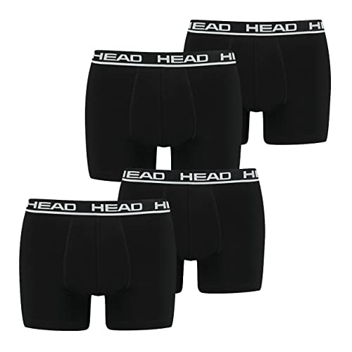 HEAD Boxer, Biancheria intima Uomo, Nero, XXL